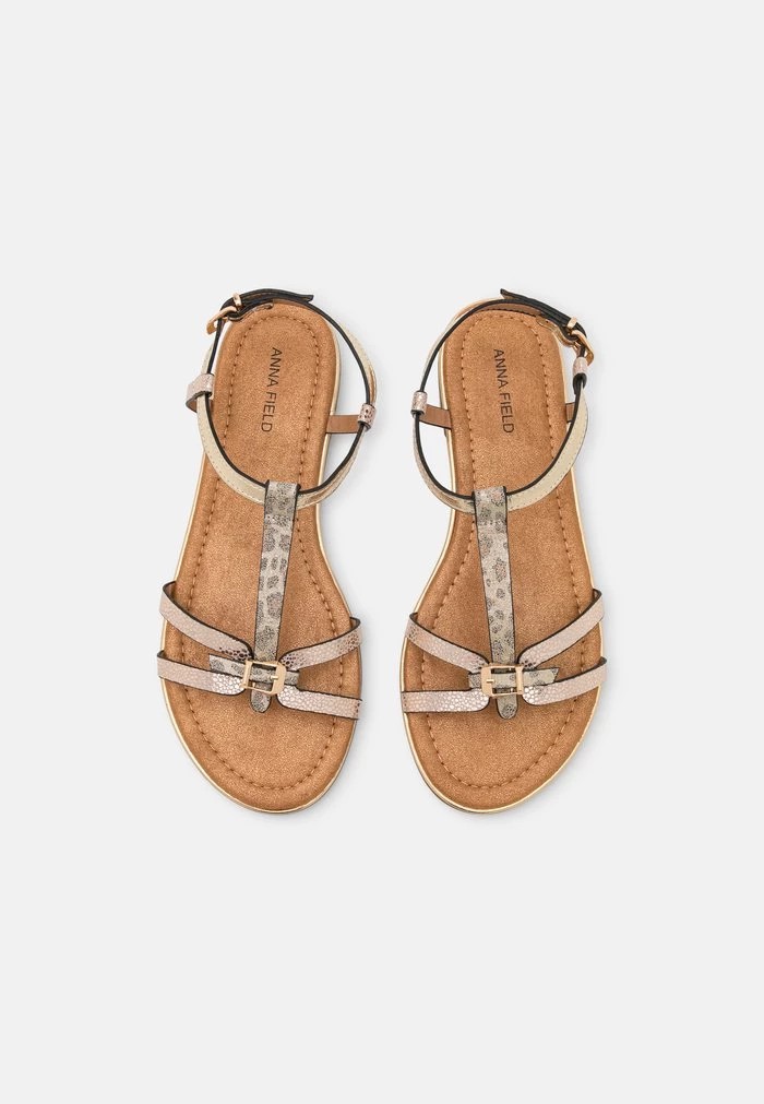 Sandale ANNA FIELD Anna Field Sandals Doré Femme | QSN-8146190